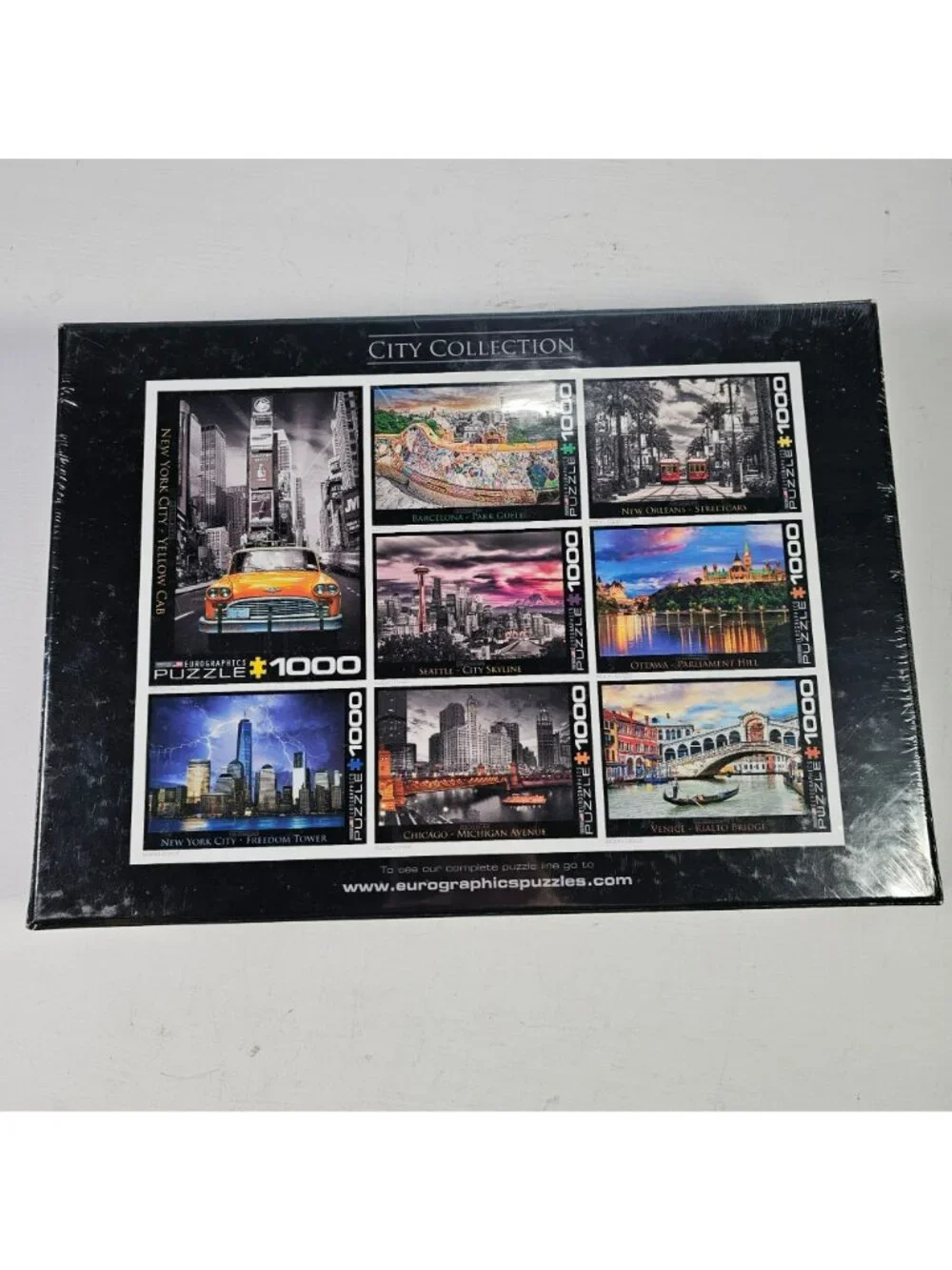 Eurographics San Antonio Riverwalk 1000pc Jigsaw Puzzle City Collection 19x26